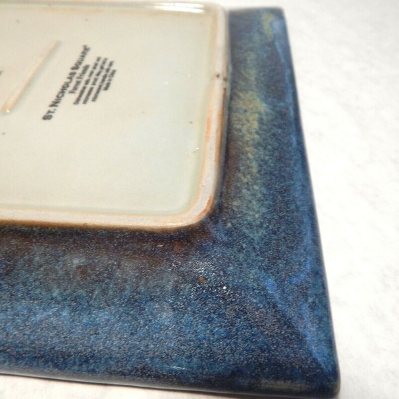 St Nicholas Square Forest Friends Snowman Square Plate - Picture 9 of 10